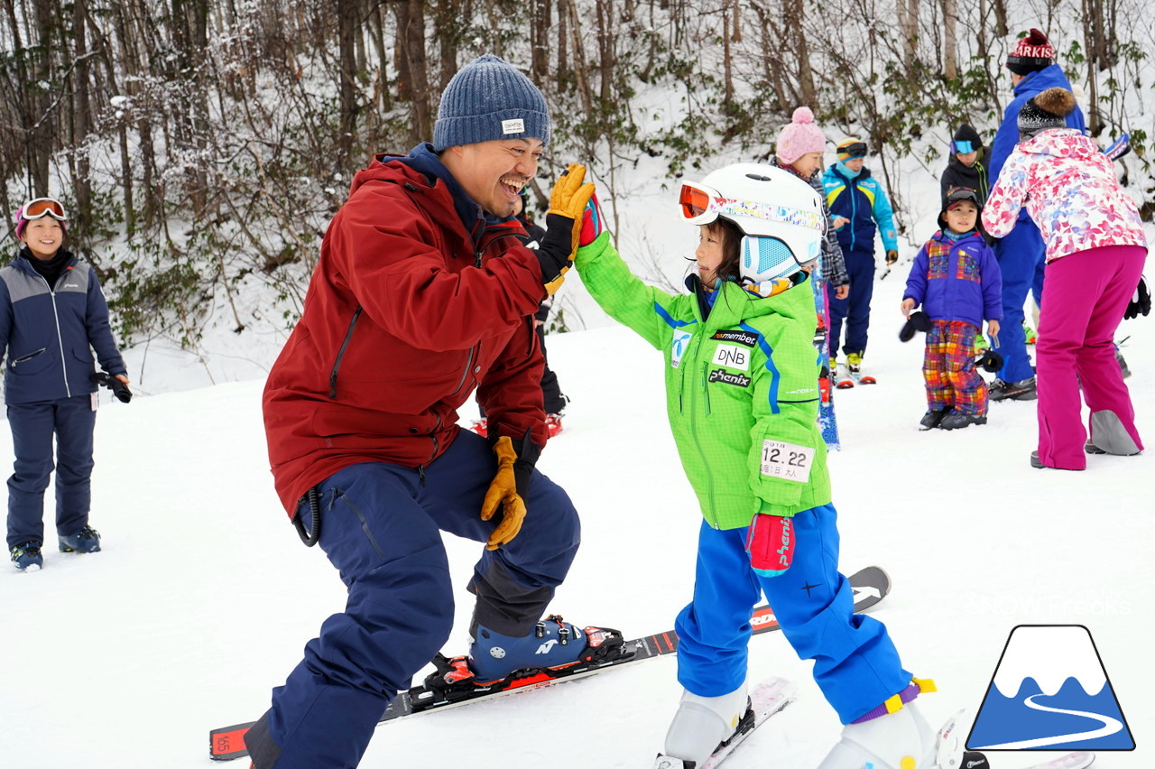 プロスキーヤー・吉田勝大さん監修『雪navi通信』プロジェクト第1弾！さぁ親子でスキーを楽しもう！＠朝里川温泉スキー場